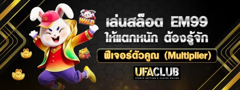 Read more about the article เล่นสล็อต EM99 ให้แตกหนัก ต้องรู้จักฟีเจอร์ตัวคูณ (Multiplier)
